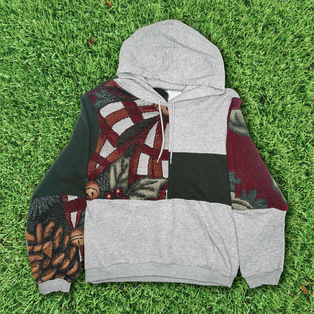 Christmas Patchwork Tapestry Hoodie