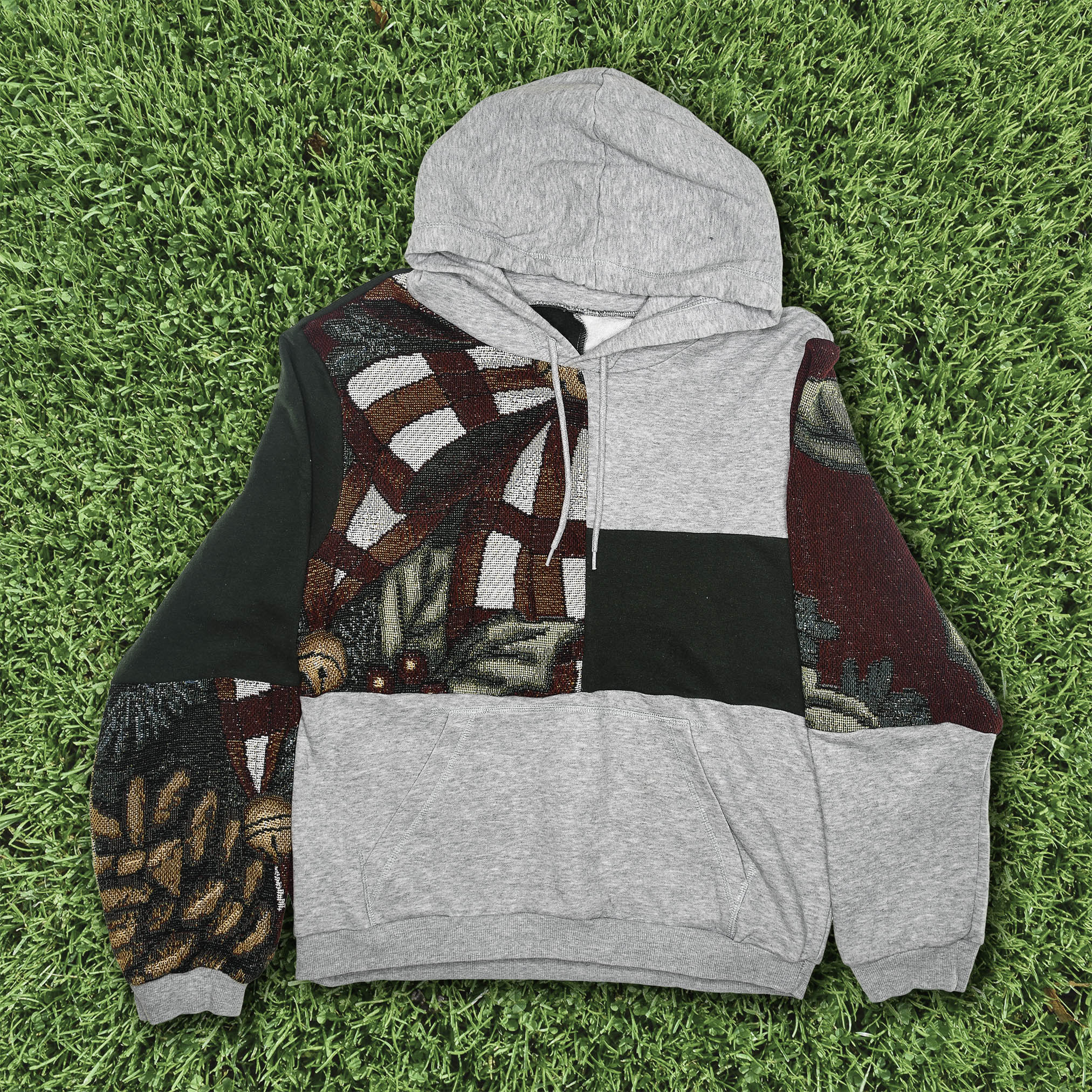 Christmas Patchwork Tapestry Hoodie