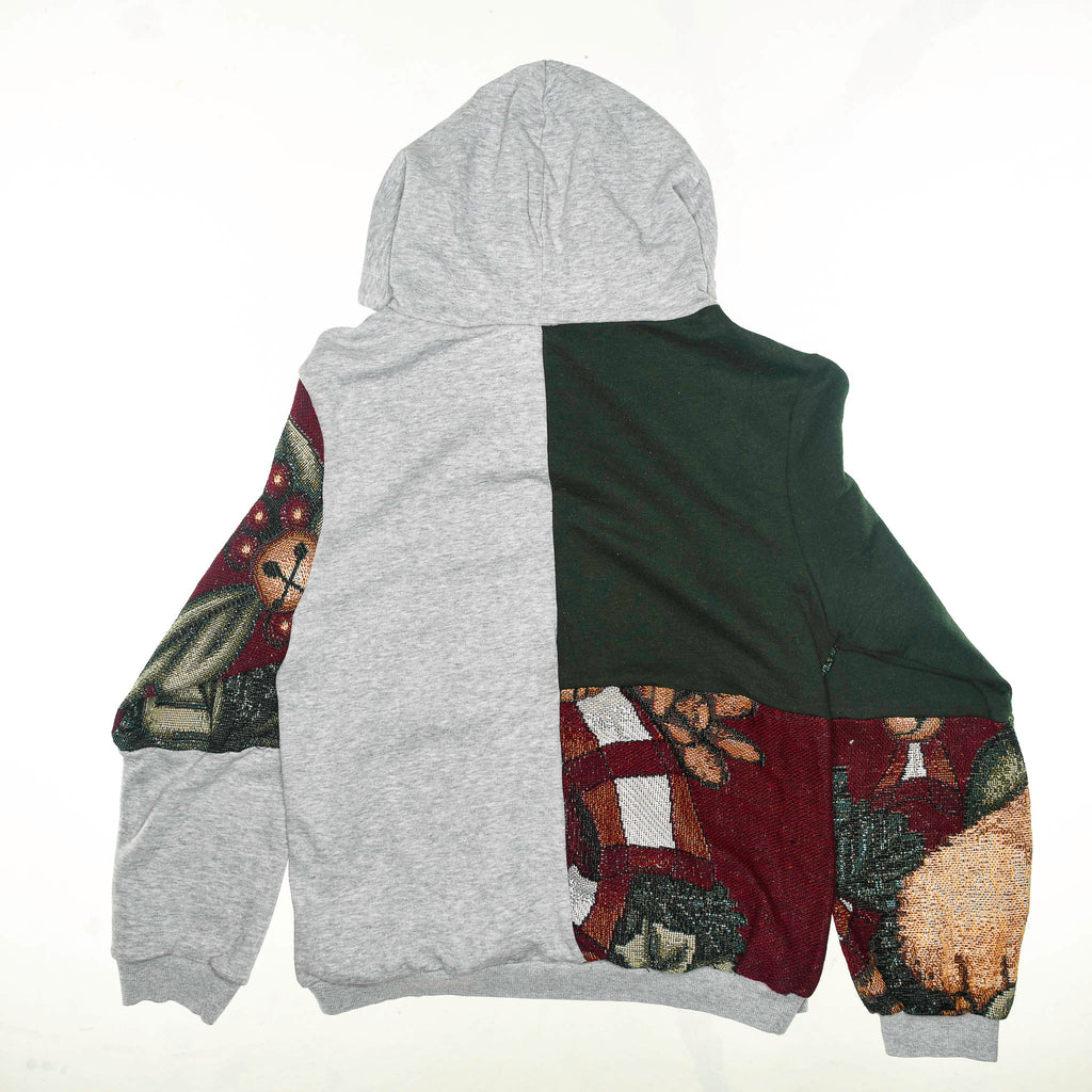 Christmas Patchwork Tapestry Hoodie
