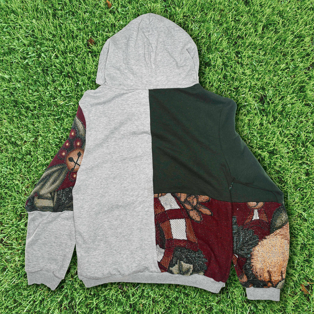 Christmas Patchwork Tapestry Hoodie