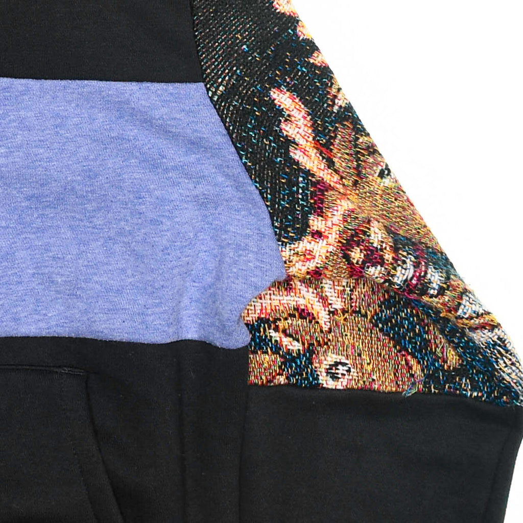 Mickey Mouse Christmas Patchwork Tapestry Hoodie