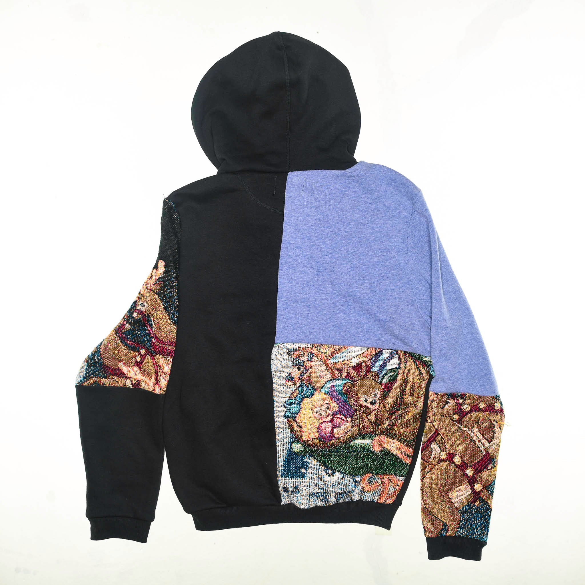 Mickey Mouse Christmas Patchwork Tapestry Hoodie