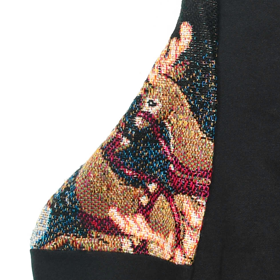 Mickey Mouse Christmas Patchwork Tapestry Hoodie