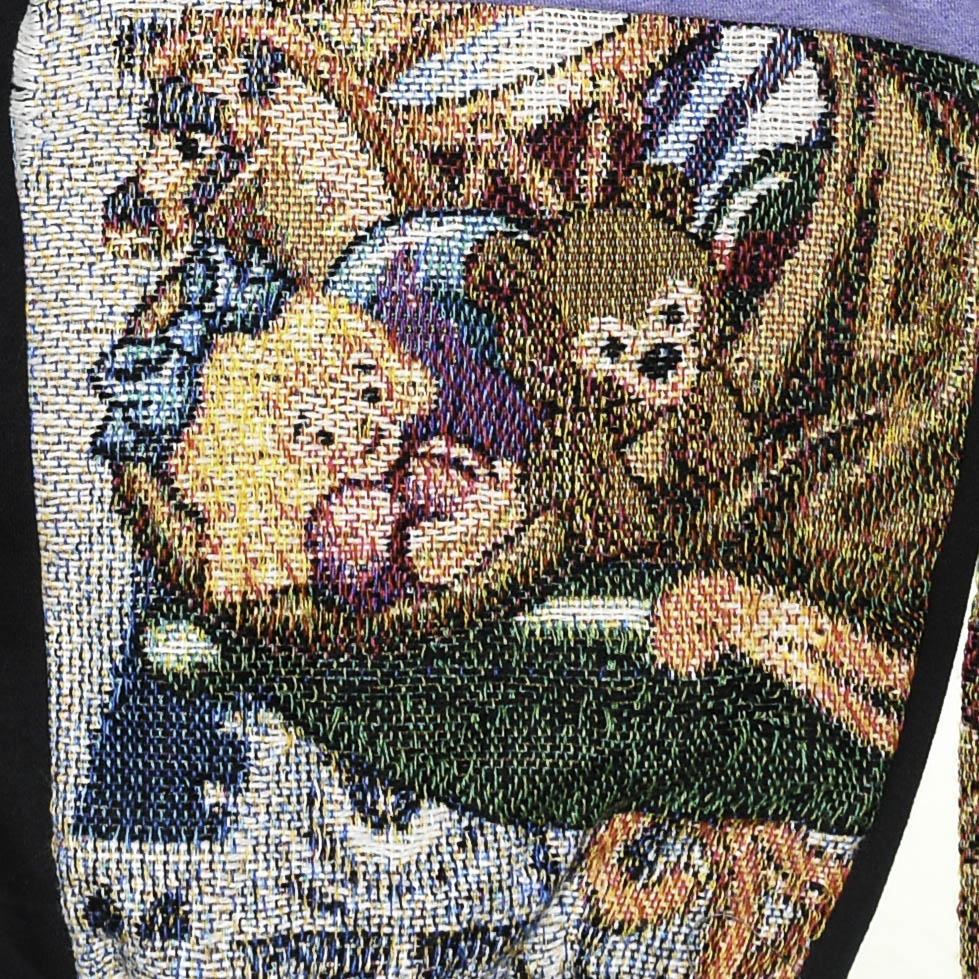 Mickey Mouse Christmas Patchwork Tapestry Hoodie
