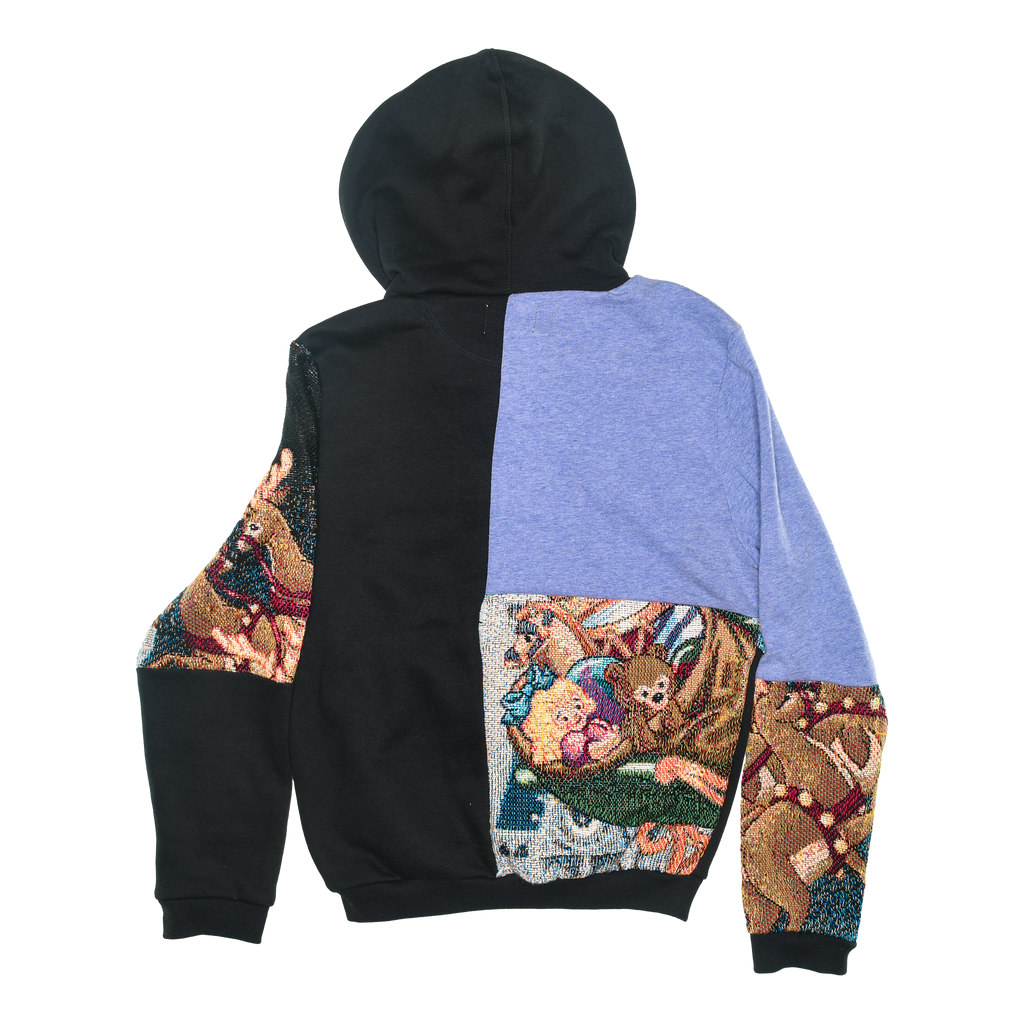 Mickey Mouse Christmas Patchwork Tapestry Hoodie