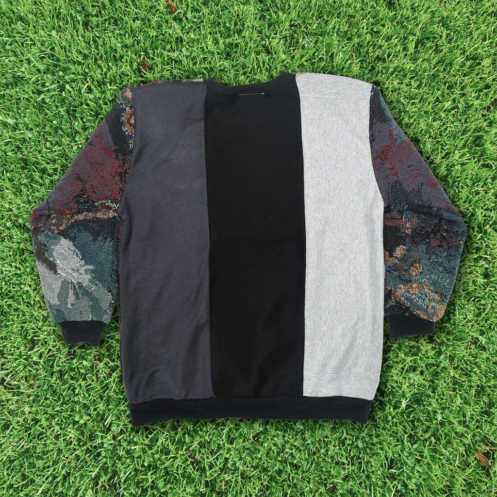 Mother Mary & Jesus Tapestry Panel Pullover