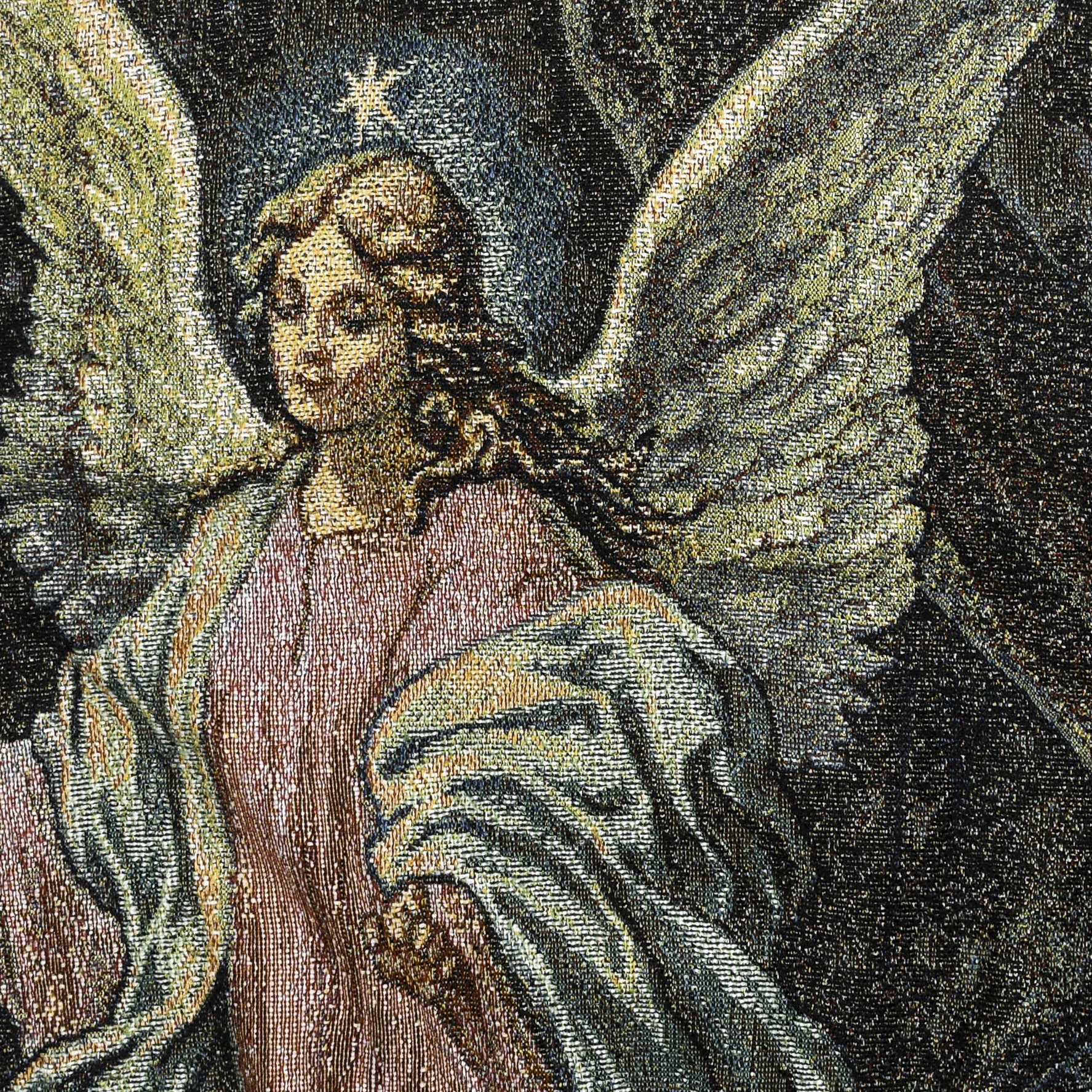 Angelic Tapestry Panel Pullover