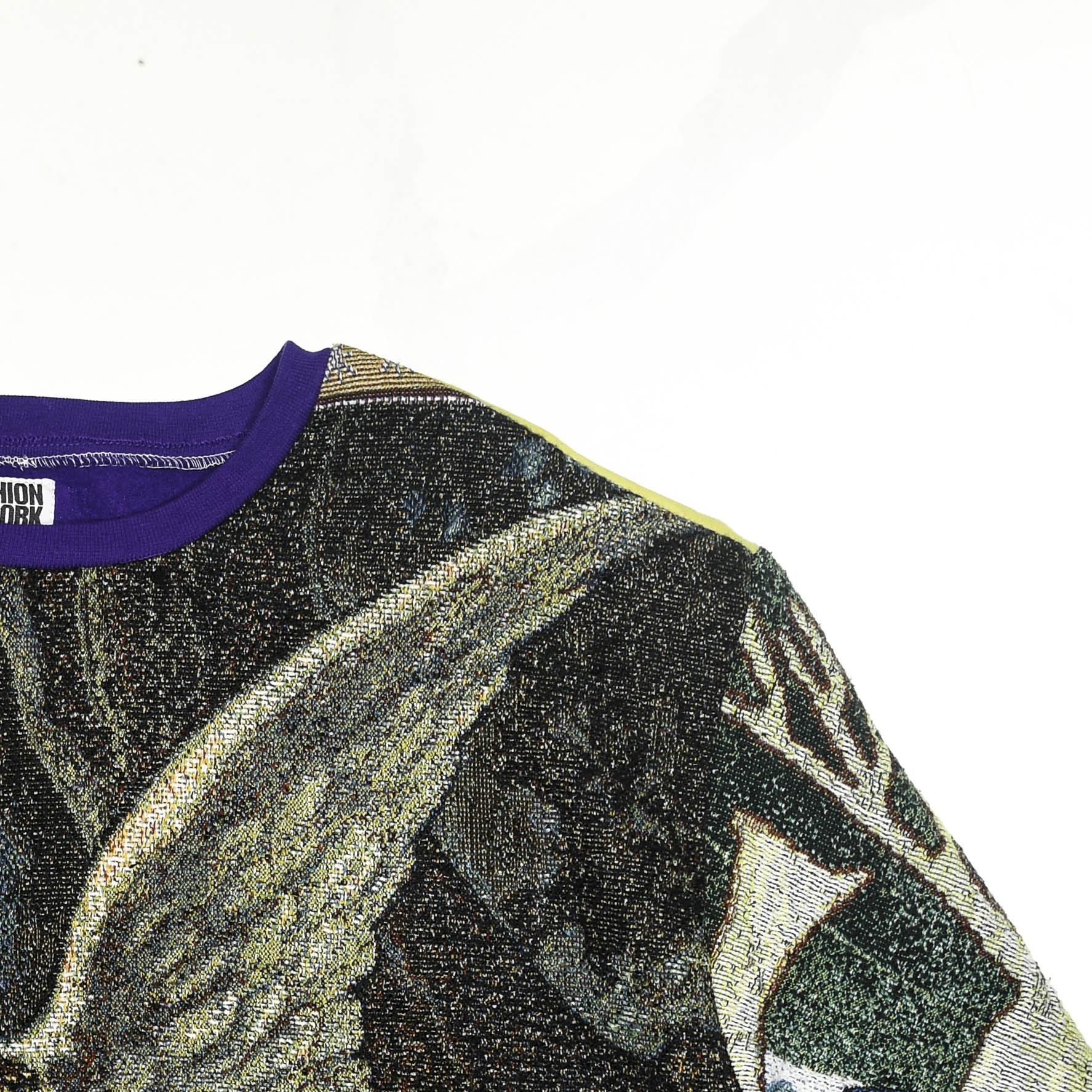 Angelic Tapestry Panel Pullover