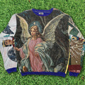 Angelic Tapestry Panel Pullover