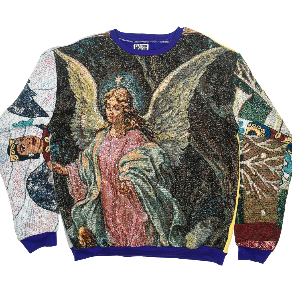 Angelic Full Tapestry Panel Pullover