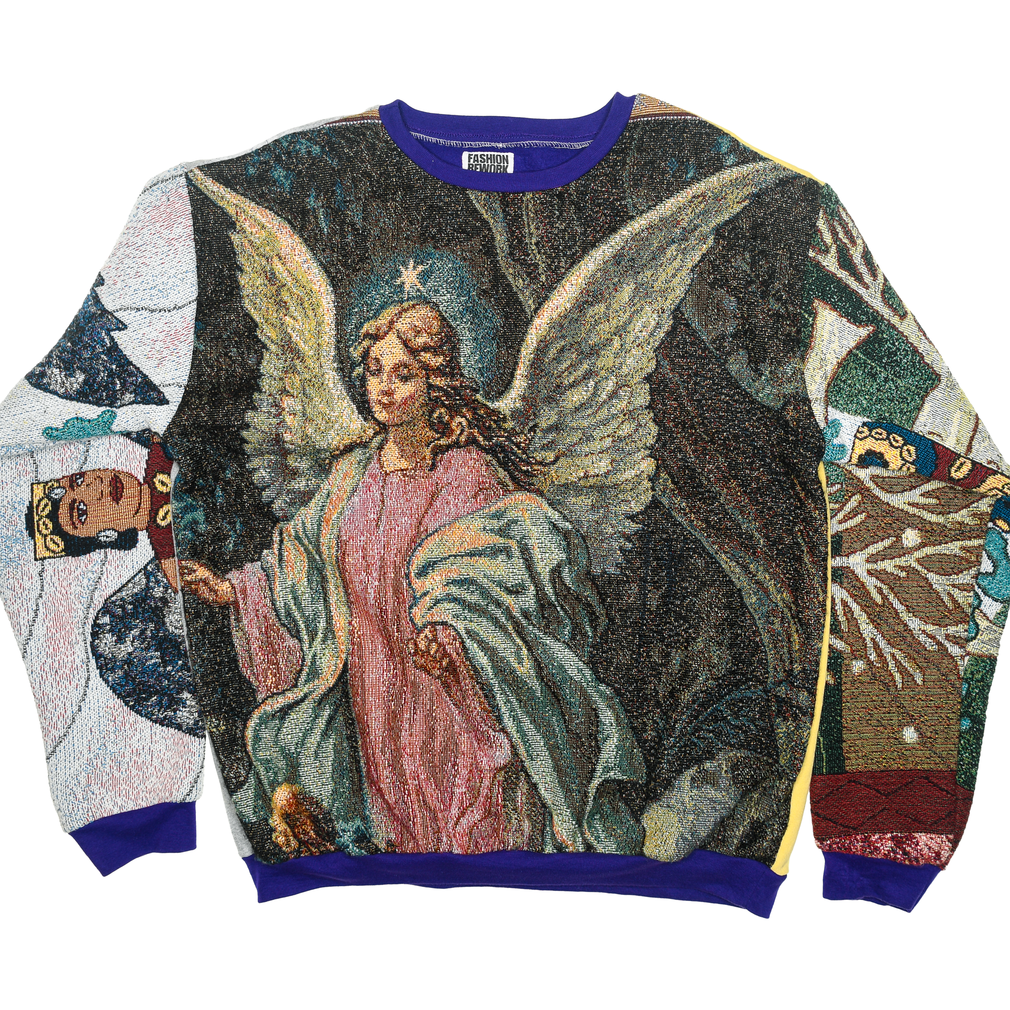 Angelic Full Tapestry Panel Pullover