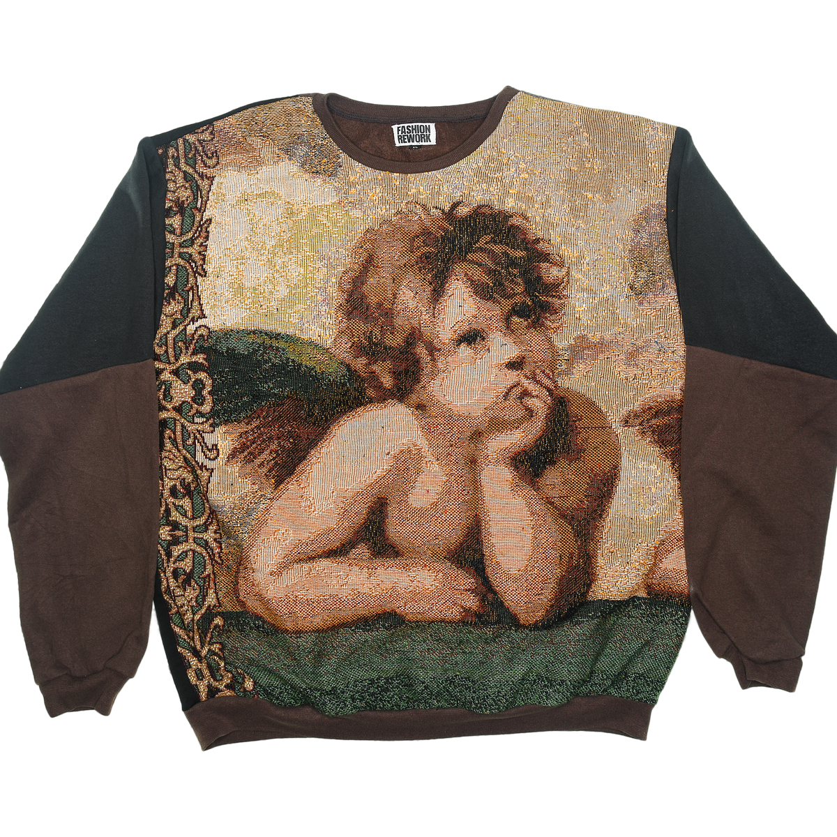 Cherub Full Tapestry Panel Pullover