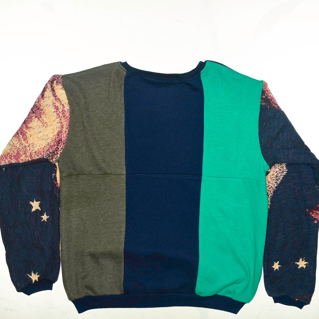 Night Lady Tapestry Panel Pullover