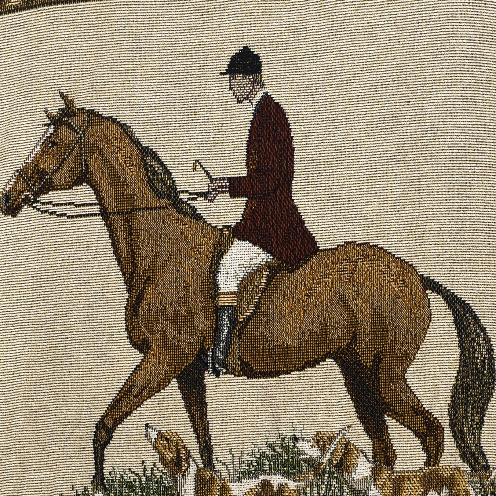 Equestrian Horse Panel Pullover