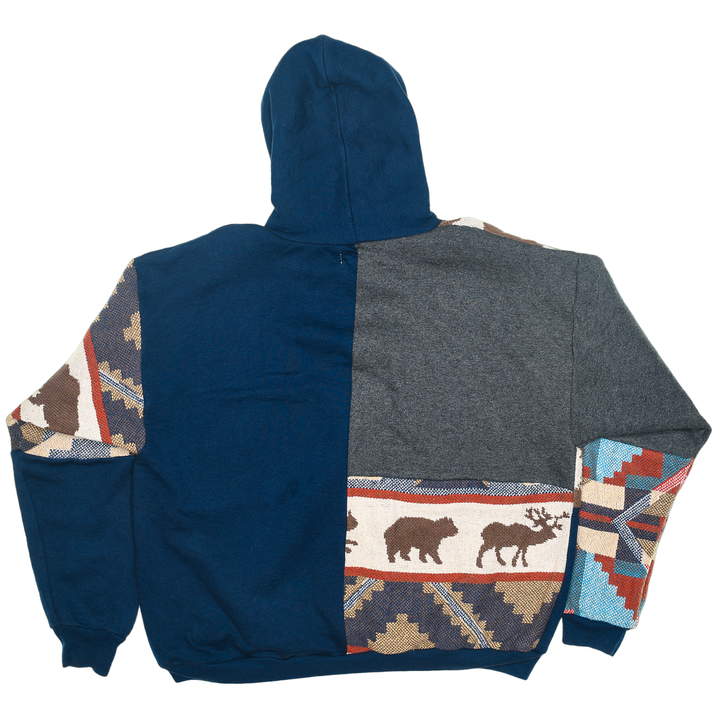 Montana Outdoors Patchwork Tapestry Hoodie