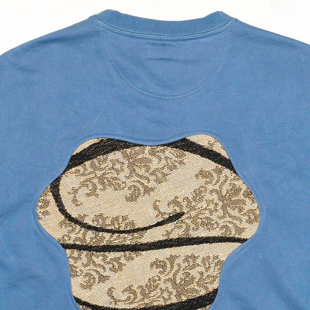 Damask Appliqué Statement Amoeba Tapestry Pullover