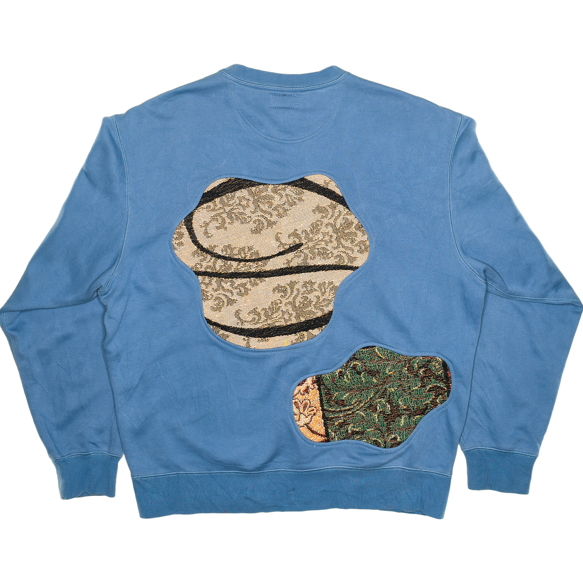 Damask Appliqué Statement Amoeba Tapestry Pullover