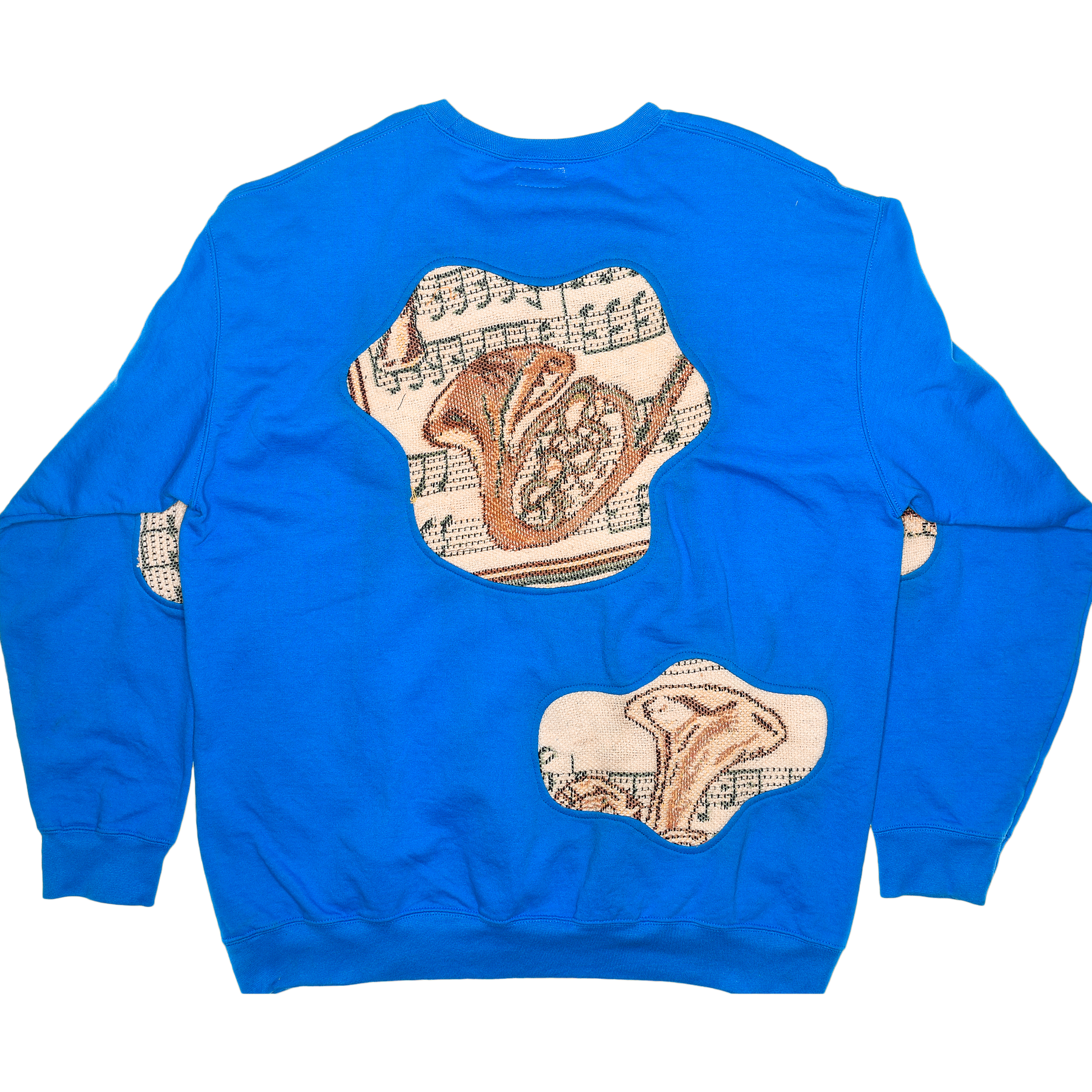 Musical Instruments Amoeba Tapestry Pullover