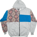 Artisan Patchwork Tapestry Zip Up