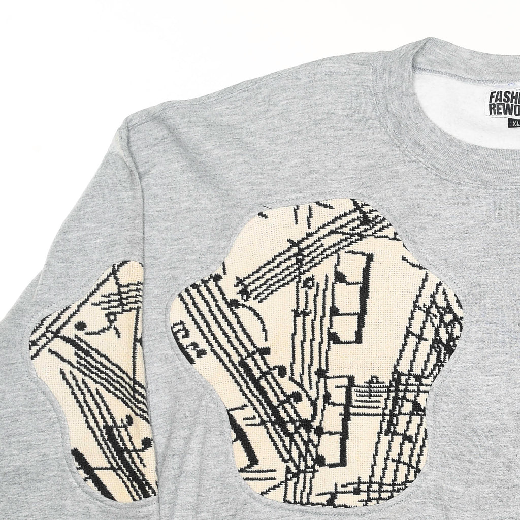 Sheet Music Amoeba Tapestry Pullover
