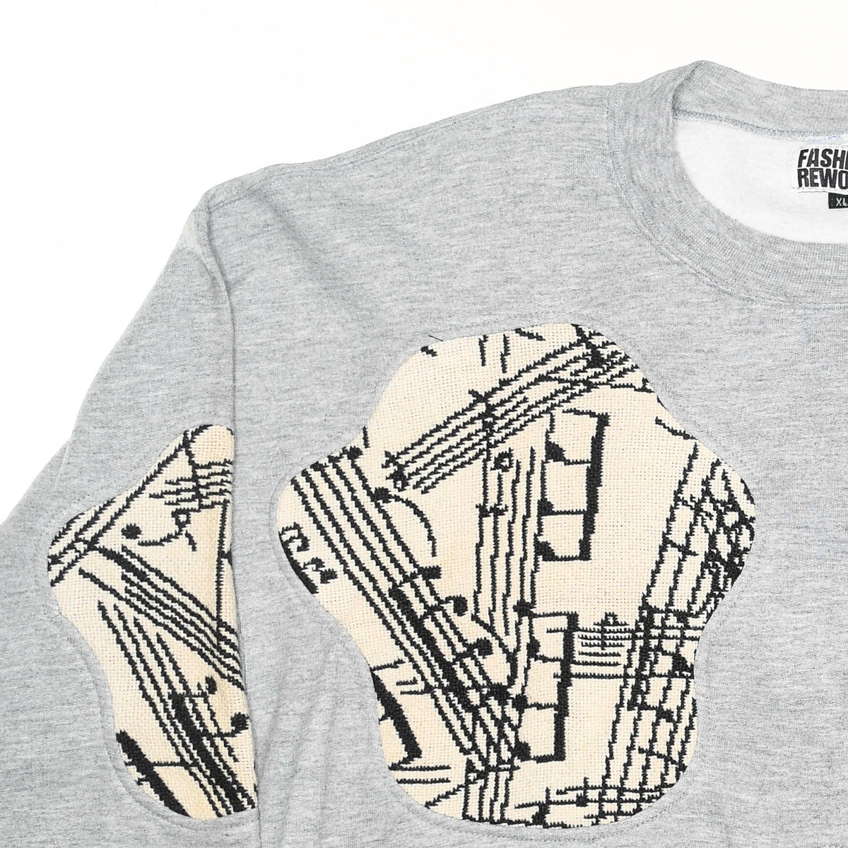 Sheet Music Amoeba Tapestry Pullover