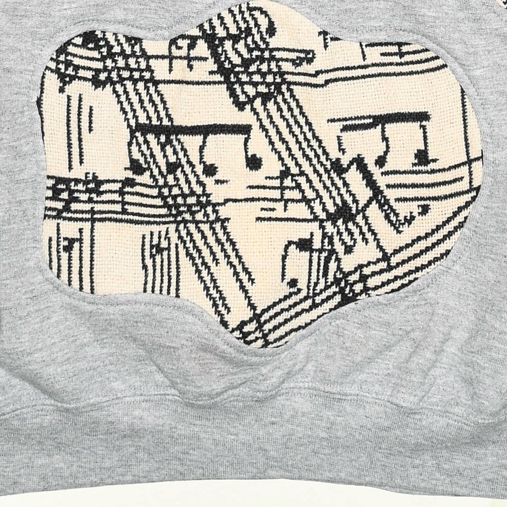 Sheet Music Amoeba Tapestry Pullover