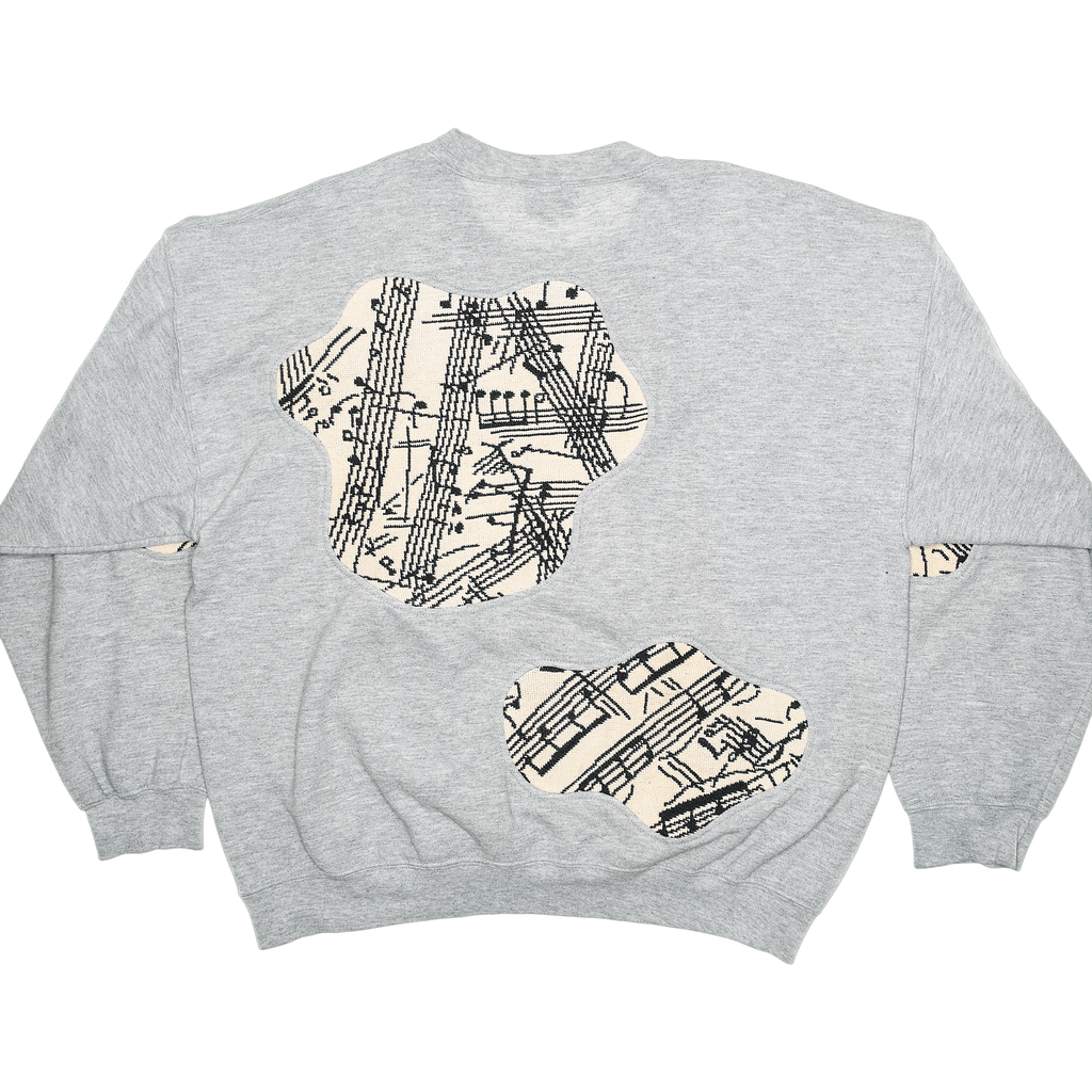 Sheet Music Amoeba Tapestry Pullover