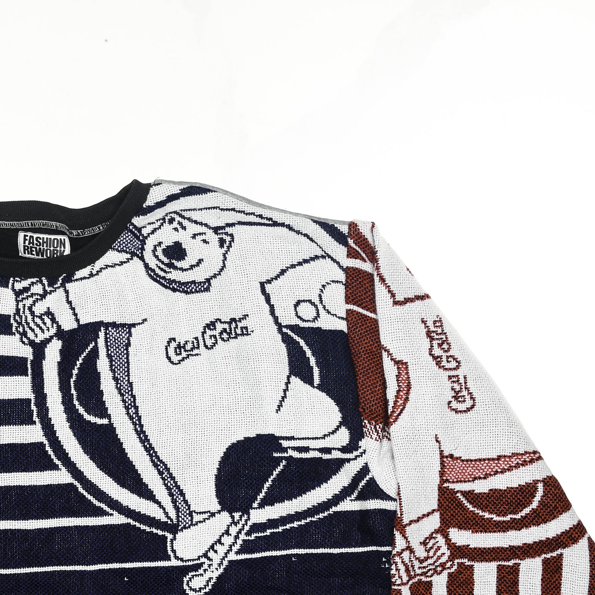 Coca-Cola Polar Bear Tapestry Panel Pullover