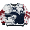 Coca-Cola Polar Bear Tapestry Panel Pullover