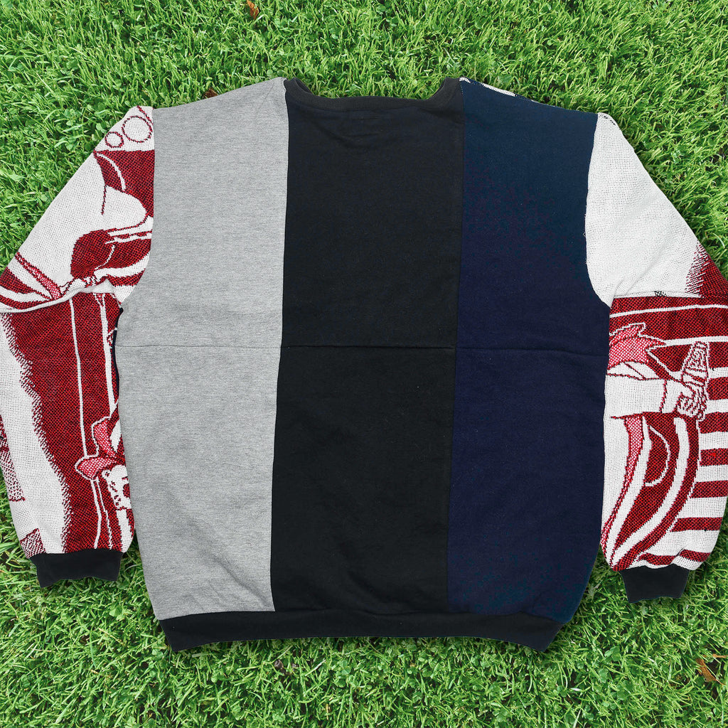 Coca-Cola Polar Bear Tapestry Panel Pullover