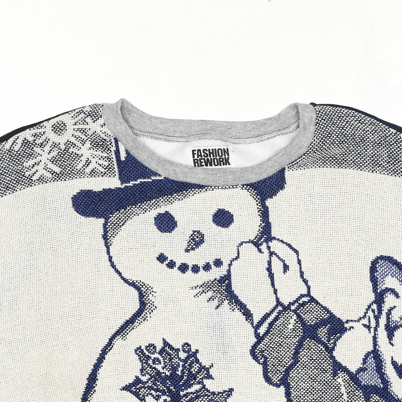 Snowman Panel Pullover