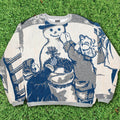 Snowman Panel Pullover