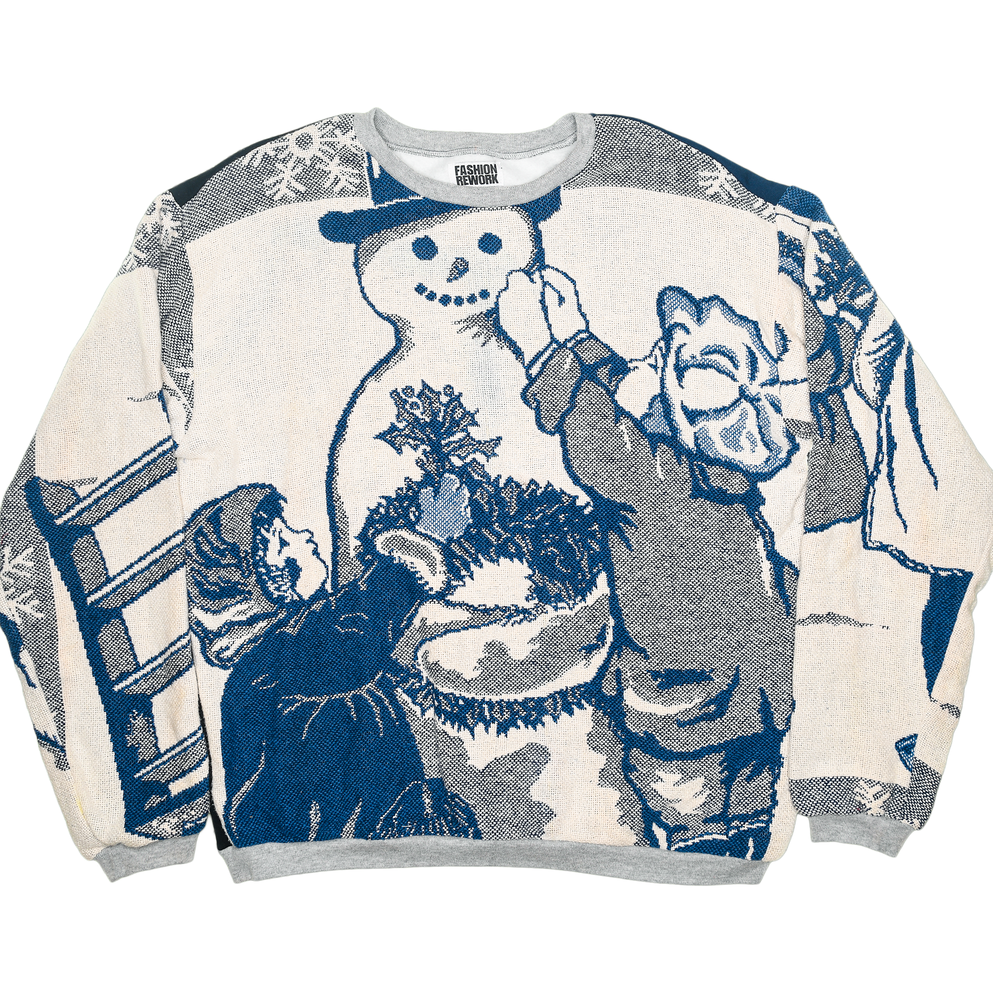 Snowman Panel Pullover