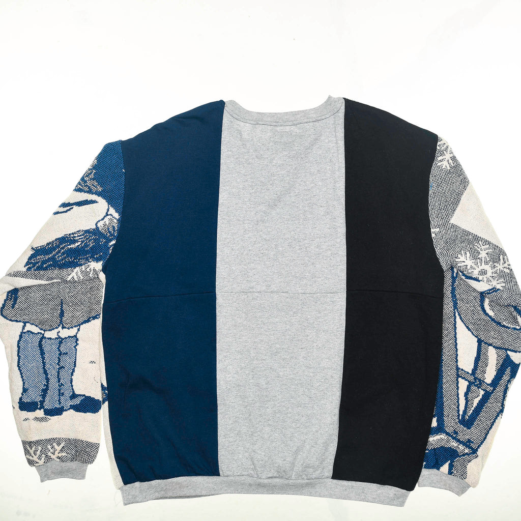 Snowman Panel Pullover