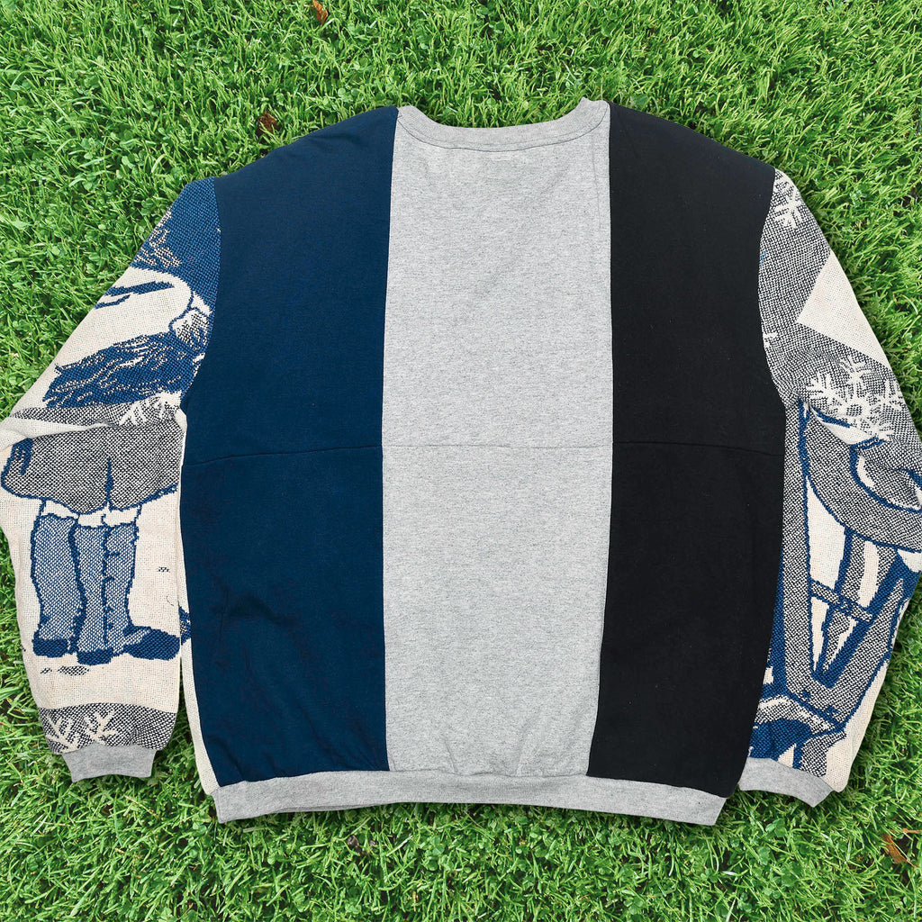Snowman Panel Pullover
