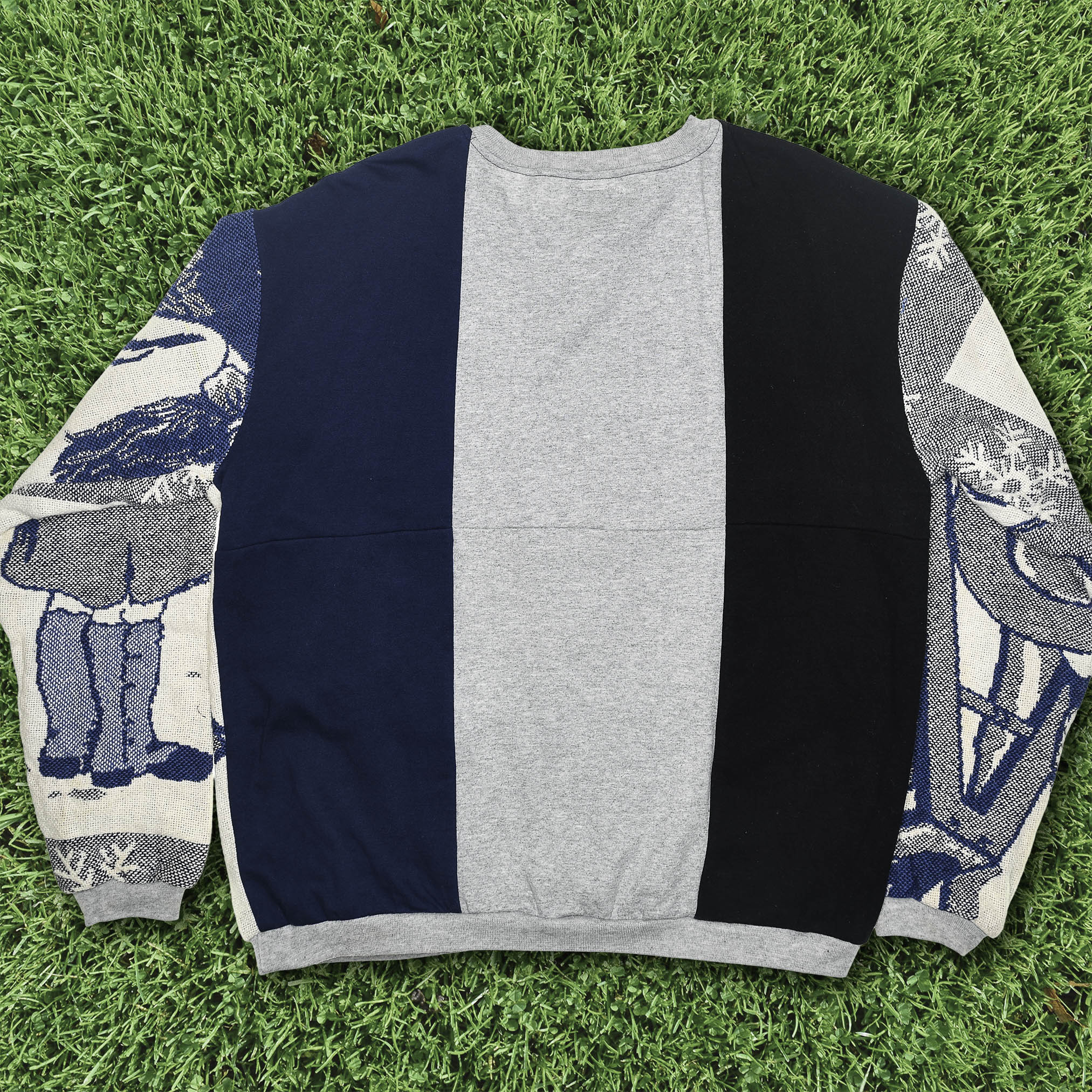 Snowman Panel Pullover