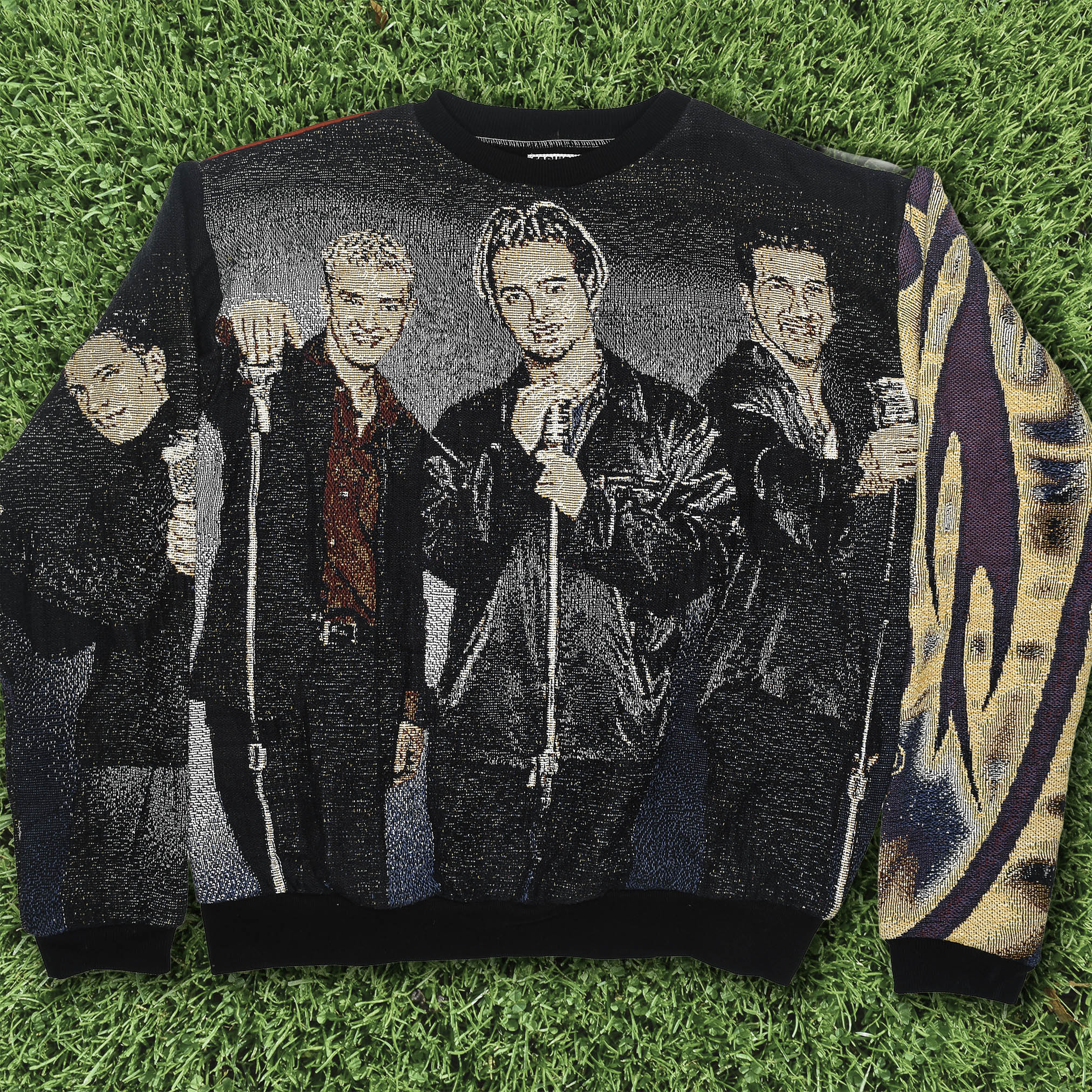 NSYNC Tapestry Panel Pullover