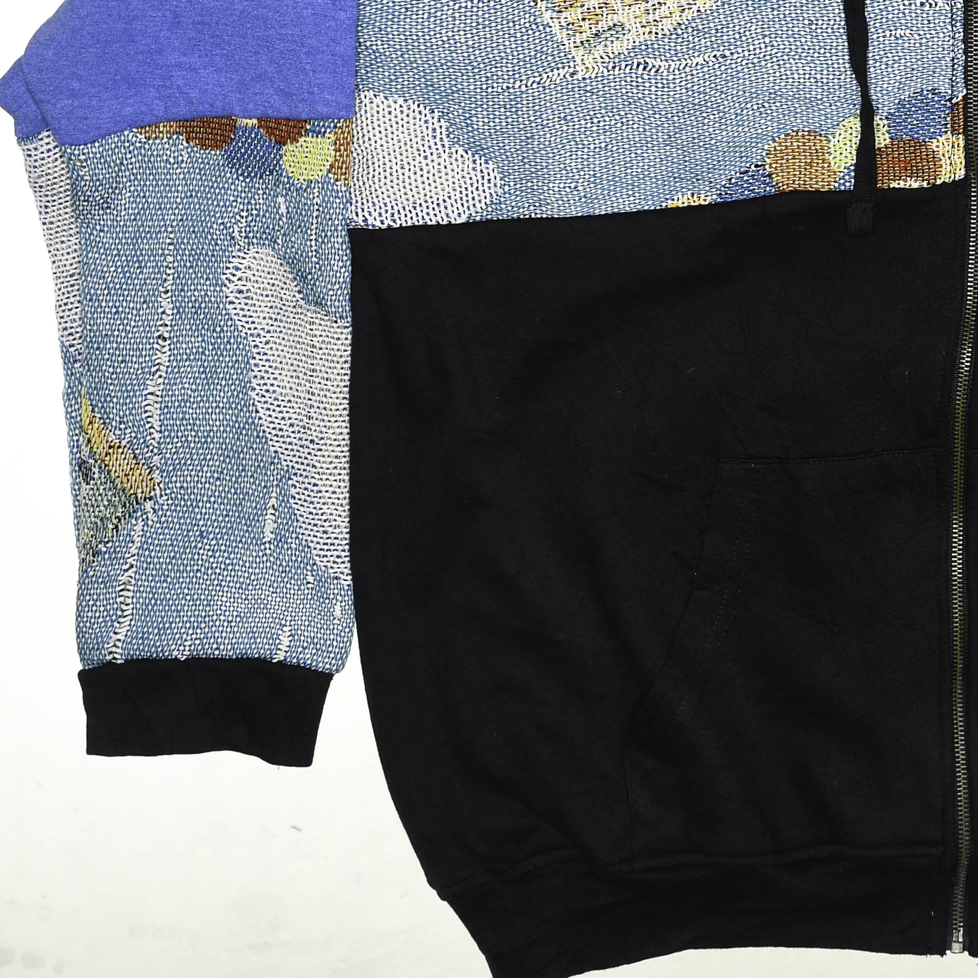 Disney "Up" Patchwork Tapestry Zip Up Hoodie