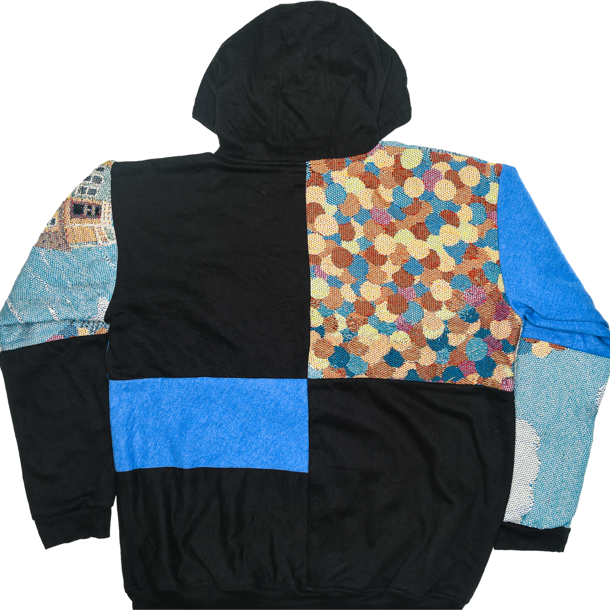 Disney "Up" Patchwork Tapestry Zip Up Hoodie