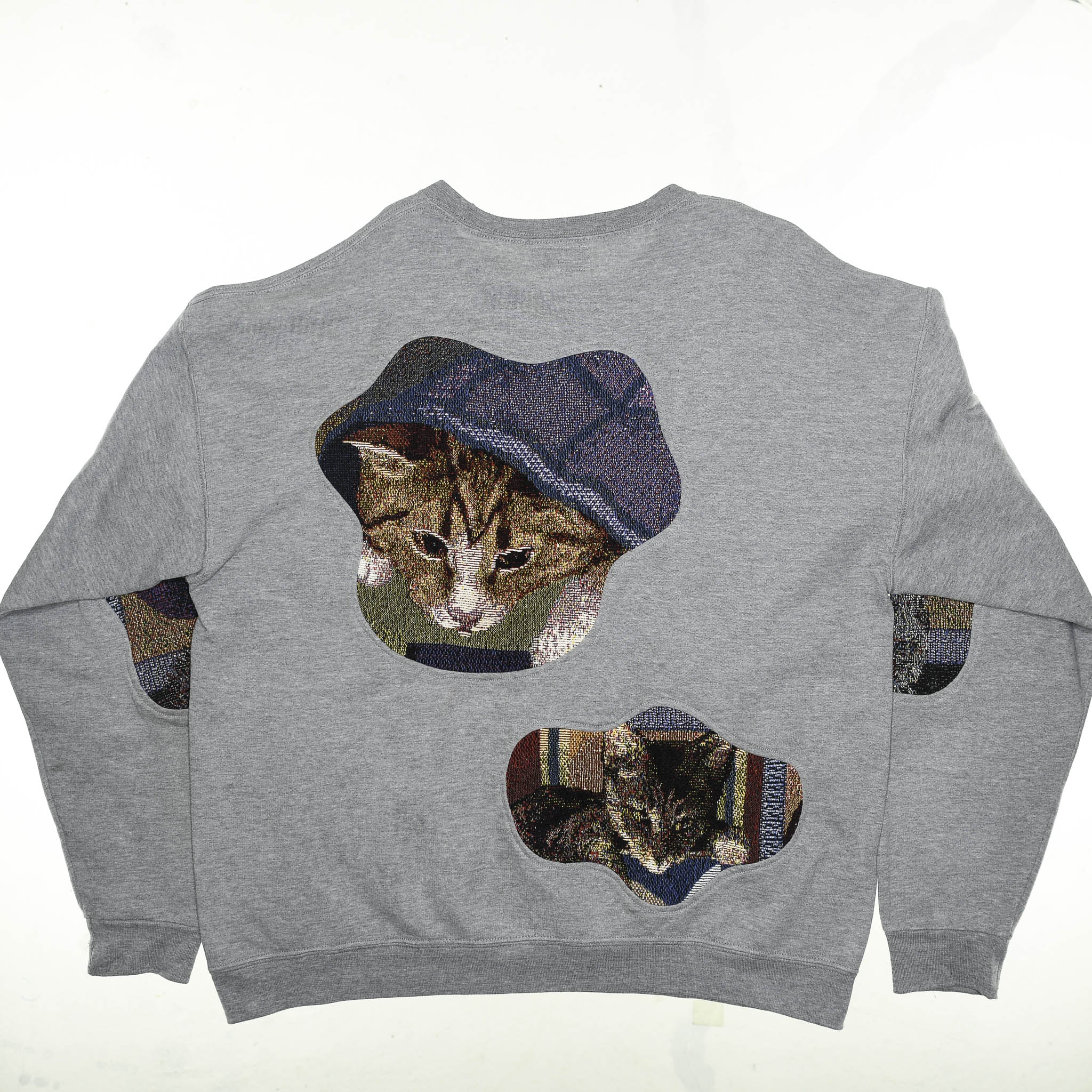 Gray Cats Amoeba Tapestry Pullover