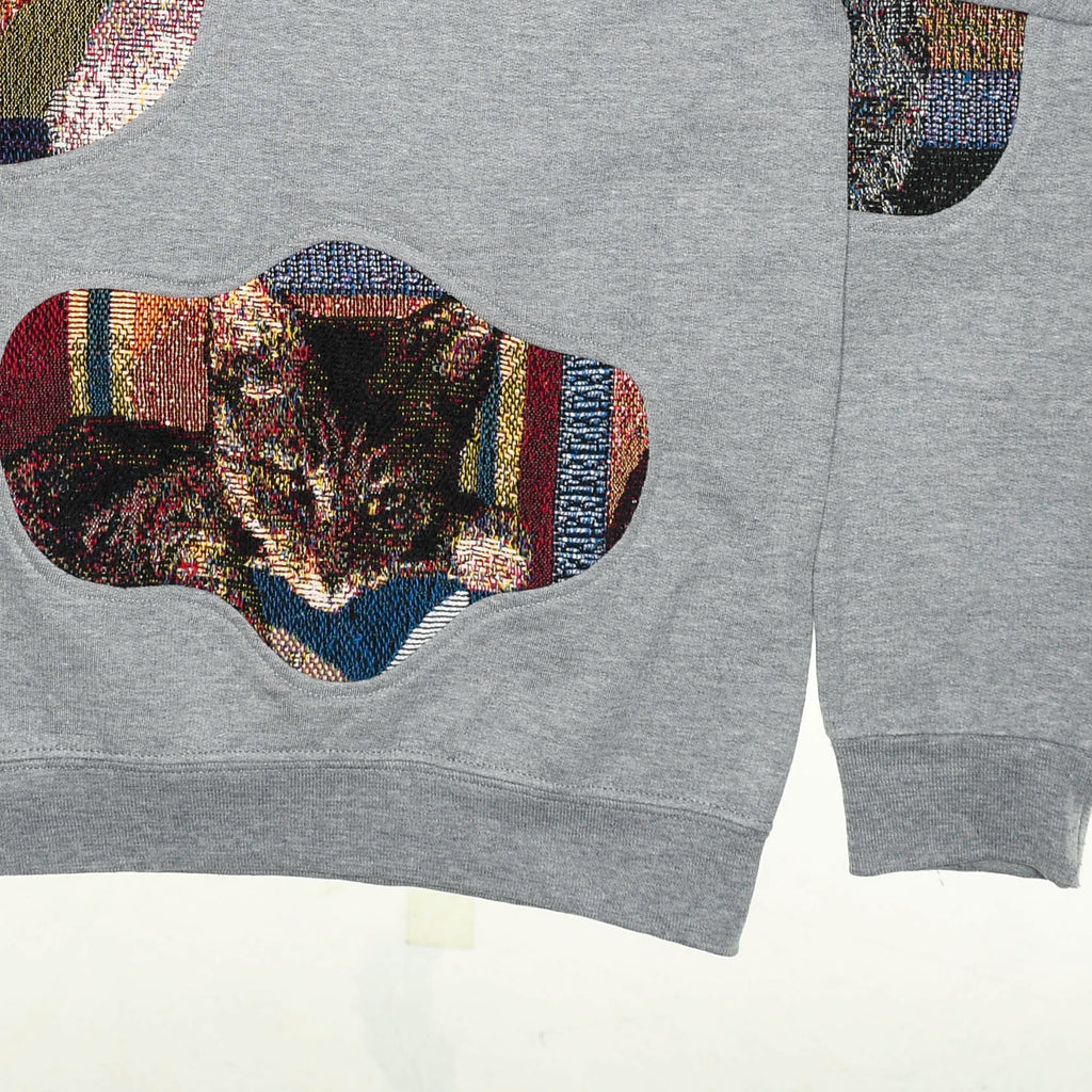 Gray Cats Amoeba Tapestry Pullover