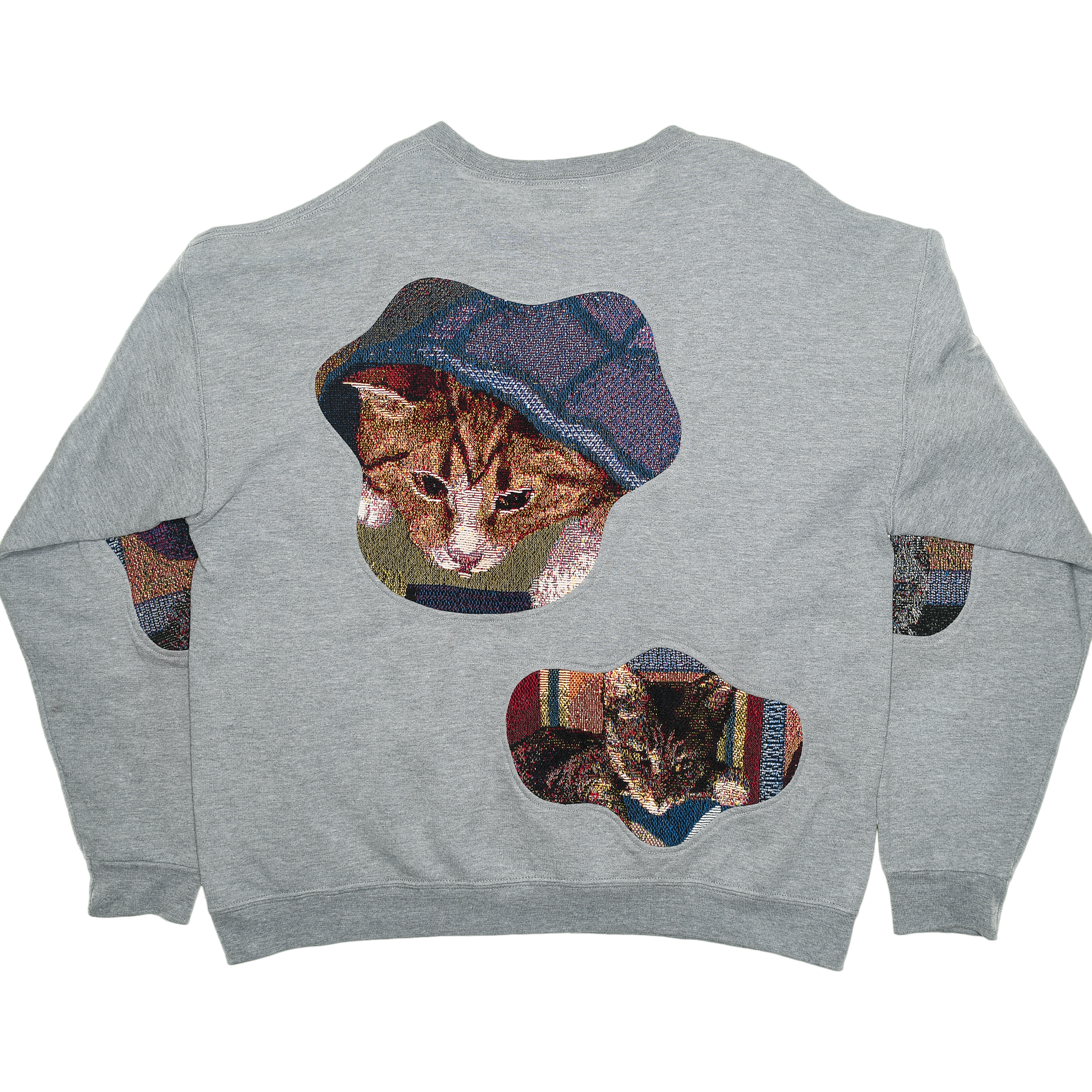 Gray Cats Amoeba Tapestry Pullover