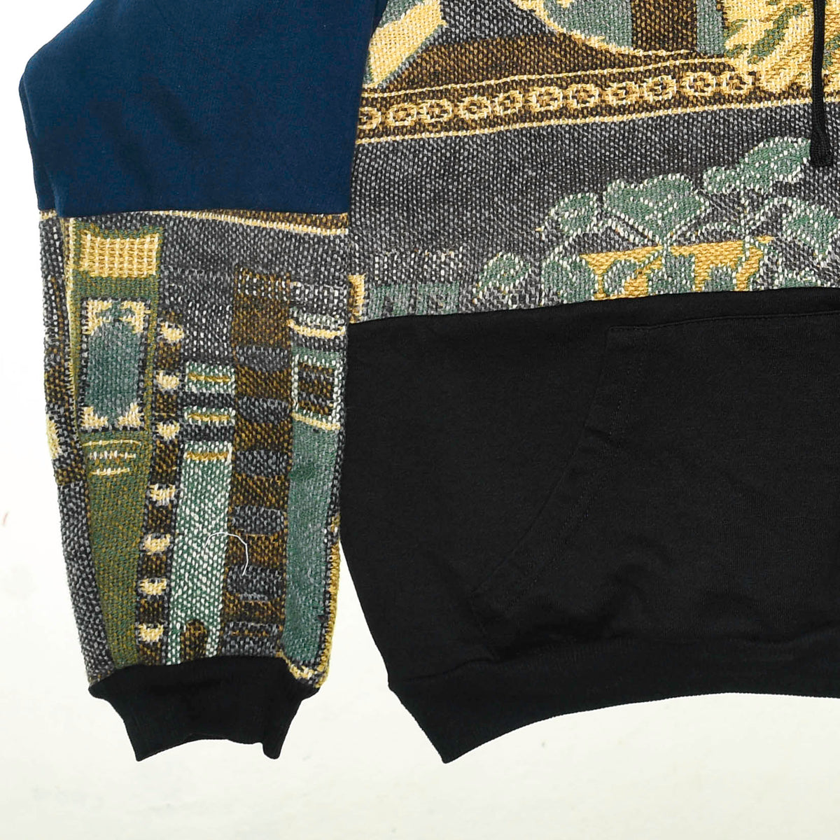 Cat Nap Tapestry Patchwork Hoodie
