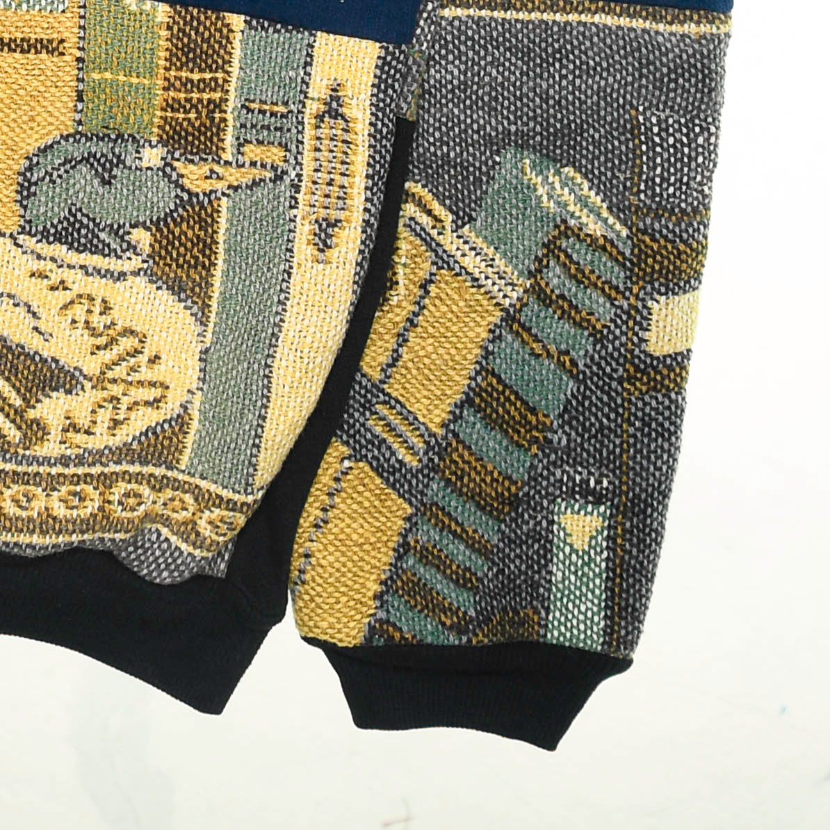 Cat Nap Tapestry Patchwork Hoodie