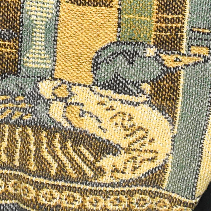 Cat Nap Tapestry Patchwork Hoodie