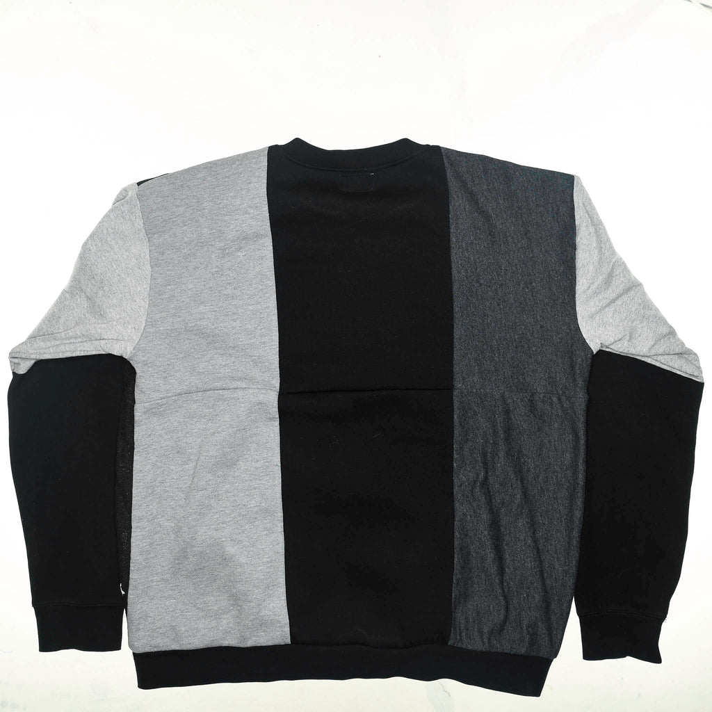 Spirit Channel Tapestry Panel Pullover — Upcycled Ouija Board Artwear Sweatshirt