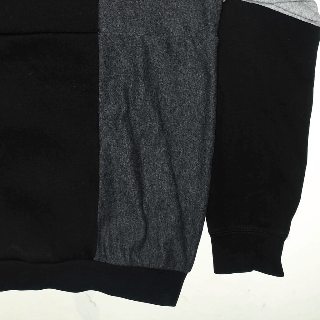 Spirit Channel Tapestry Panel Pullover — Upcycled Ouija Board Artwear Sweatshirt