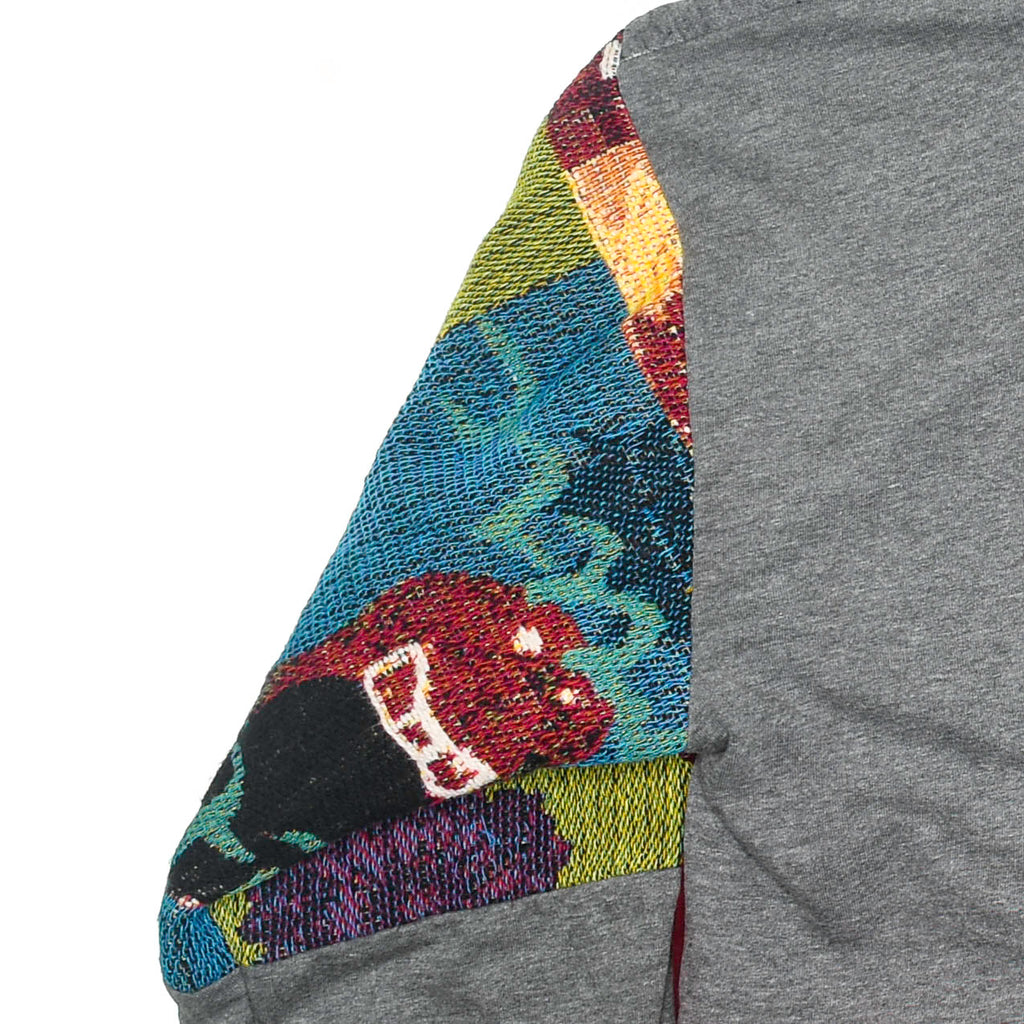 Wizard of Oz Patchwork Tapestry Zip Up Hoodie