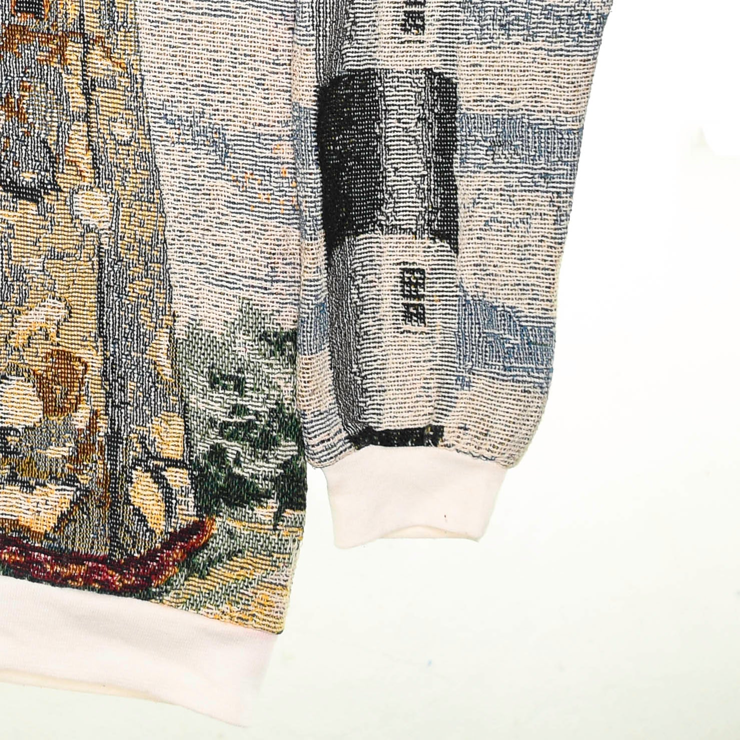 Lighthouse Tapestry Panel Pullover