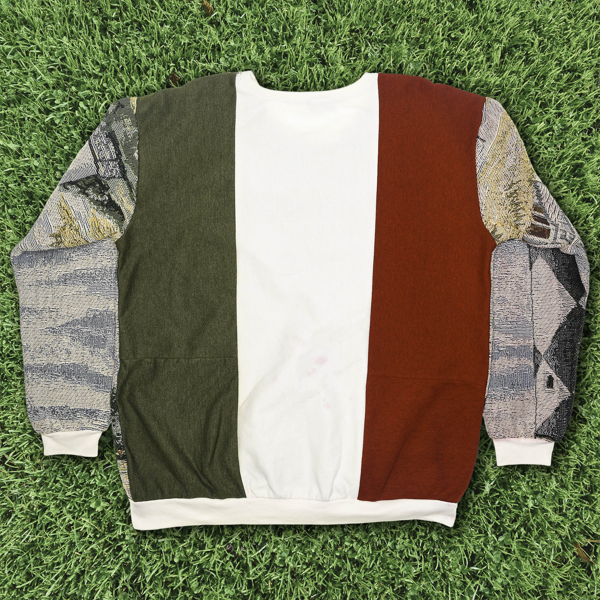 Lighthouse Tapestry Panel Pullover
